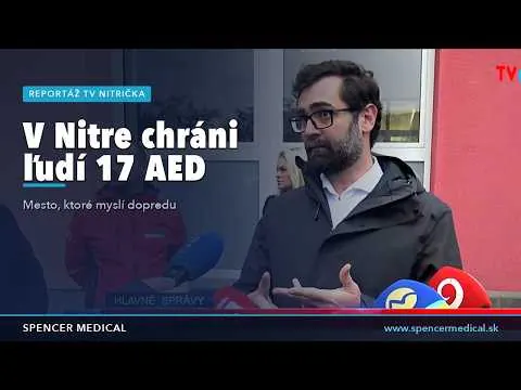 Náhľad videa: AED defibrilátory v Nitre